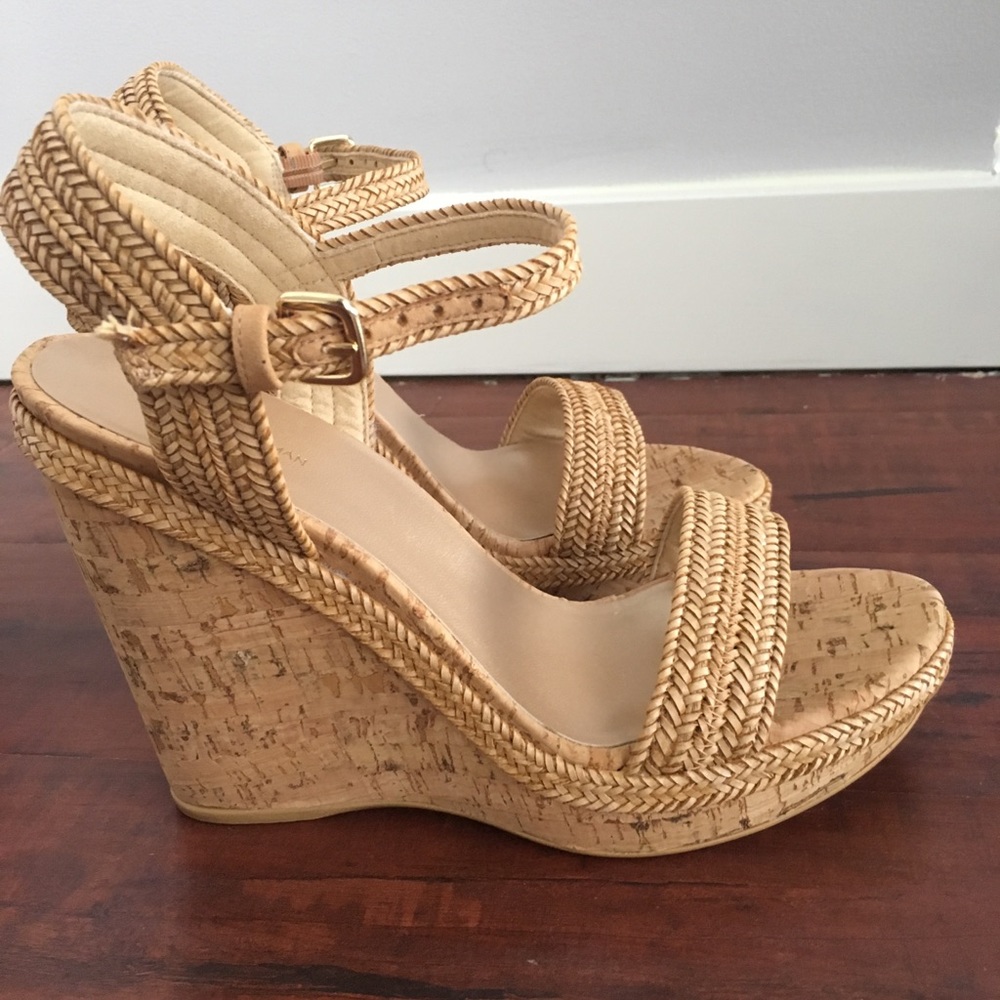 Stuart Weitzman wedges - never worn!